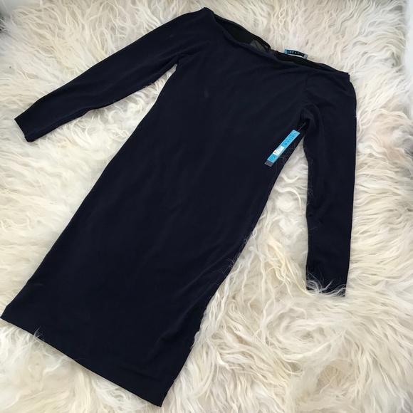 Alice + Olivia Bateau Neckline Mini Dress - Picture 2 of 7